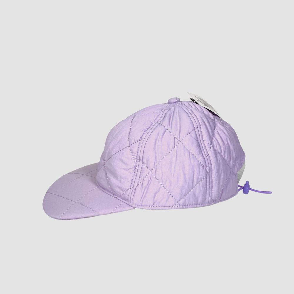 Torrid Womens Baseball Cap Hat M / L Purple Happy Camper Performance Active NEW